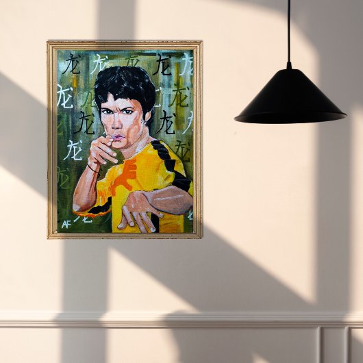 Toile La peinture du dragon par Alfred Fox