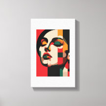 La peinture murale express la beauté des femmes