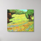 Toile La pelouse ensoleillée dans un parc public par Vin (Recto)