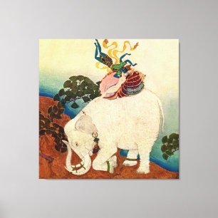 Toile « La perle de l'éléphant » par Edmund Dulac