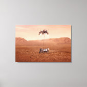 Toile La Persévérance Arrive En Toute Sécurité Sur Mars. (Recto)