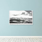 Toile La perspective de la ville de Glasgow (Insitu (Plancher de Bois))