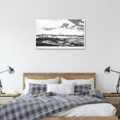 Toile La perspective de la ville de Glasgow (Insitu(Chambre))
