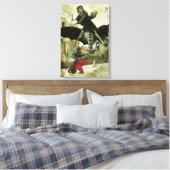 Toile La peste d'Arnold Bocklin, symbolisme Vintage (Insitu(Chambre))