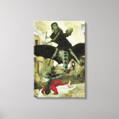 Toile La peste d'Arnold Bocklin, symbolisme Vintage (Recto)