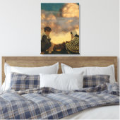 Toile La Petite Pêche, 1904 par Maxfield Parrish (Insitu(Chambre))