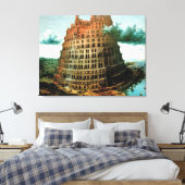 Toile La "petite" tour de Babel de Pieter Bruegel (Insitu(Chambre))