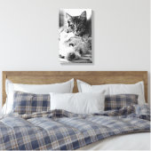 Toile La photographie du meilleur des amis (Insitu(Chambre))