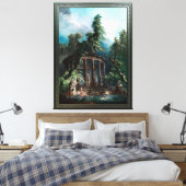 Toile La piscine de baignade par Hubert Robert 2e éditio (Insitu(Chambre))