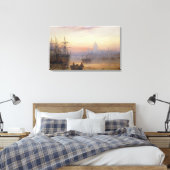 Toile La piscine de Londres à Sundown, 1876 (Insitu(Chambre))