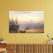 Toile La piscine de Londres à Sundown, 1876 (Insitu(Salon))