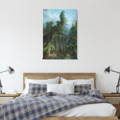 Toile La piscine - Hubert Robert (Insitu(Chambre))