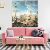 Toile La place Père Noël Maria Maggiore, 1752 (Insitu(Salon))