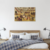 Toile La Place Royale et le Carrousel en 1612 (Insitu(Chambre))
