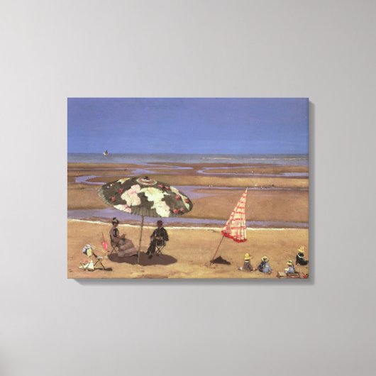 Toile La plage (Recto)