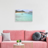 Toile La plage de Saint-Martin (Insitu(Salon))