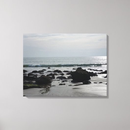 Toile La plage de Tide-Basse Topanga (Recto)