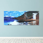 Toile La plage de Victoria au sud Laguna (Insitu (Plancher de Bois))