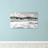 Toile La plage en bord de mer, Oregon Photo (Insitu (Plancher de Bois))