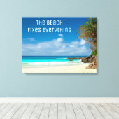 Toile La Plage Résout Tout (Insitu (Plancher de Bois))