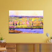 Toile La Plaine de Gennevilliers de Caillebotte (Insitu(Salon))