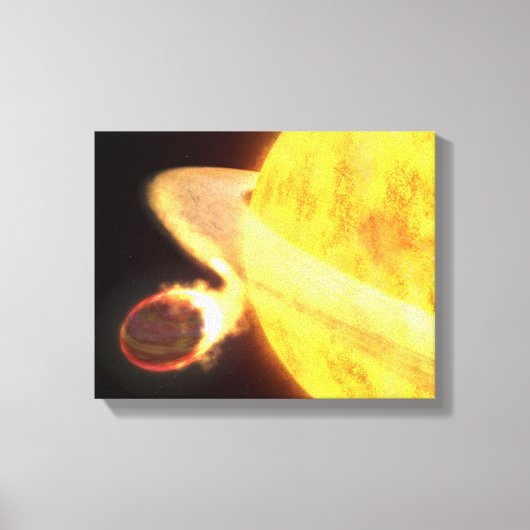 Toile La planète connue la plus chaude de la Voie Lactée (Recto)