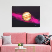 Toile La planète Jupiter (Insitu(Salon))
