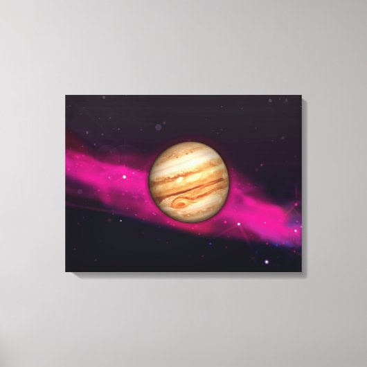 Toile La planète Jupiter (Recto)