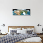 Toile La Planète Panoramique Terre Et Les Etats-Unis. (Insitu(Chambre))