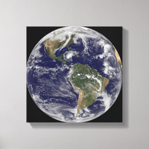 Toile La pleine terre montrant l'ouragan Paloma