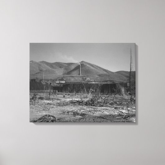 Toile La plus grande mine de plomb au monde - Kellogg (Recto)