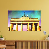 Toile La Porte de Berlin de Brandenberg (Insitu(Salon))