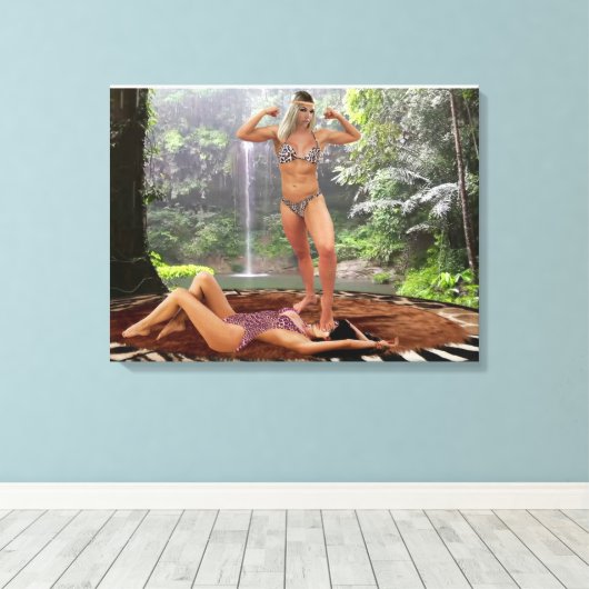 TOILE LA POSE DE TARZANA (Insitu (Plancher de Bois))