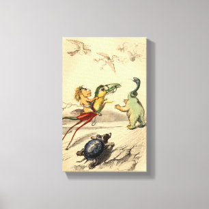 Toile La Poursuite (la chasse)