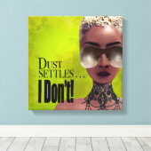 Toile La poussière ne s'installe pas (Insitu (Plancher de Bois))