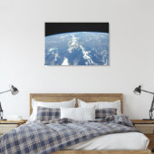 Toile La Poussière Saharienne Frappant Vers L'Ouest Dans (Insitu(Chambre))