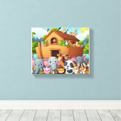 Toile La première arche du bébé (Insitu (Plancher de Bois))