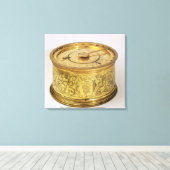 Toile La première horloge à ressort avec fusee, 1525 (Insitu (Plancher de Bois))