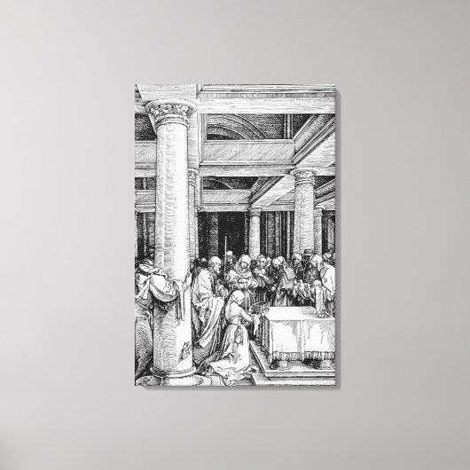 Toile La présentation dans le Temple, c.1503/4 (Recto)