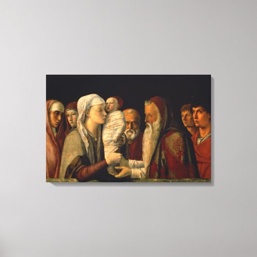 Toile La présentation de Jésus dans le Temple (Recto)