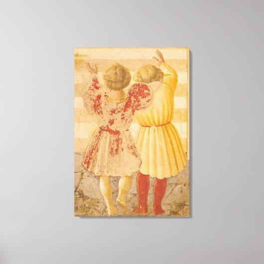 Toile La présentation de Marie dans le Temple, 1433-34 (Recto)