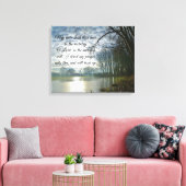 Toile La prière du matin Bible Verse Canvas (Insitu(Salon))