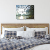 Toile La prière du matin Bible Verse Canvas (Insitu(Chambre))