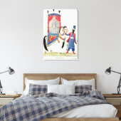 Toile La princesse turque sur le chemin de la mosquée (Insitu(Chambre))