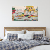 Toile La prise d'Alger par les Français (Insitu(Chambre))