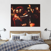 Toile La prise du Christ par Caravaggio (1602) (Insitu(Chambre))