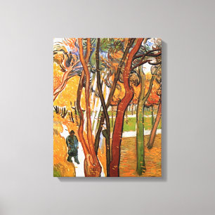 Toile La promenade dans le feuille en baisse de Vincent