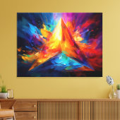 Toile La Pyramide Peinte (Insitu(Salon))