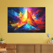 Toile La Pyramide Peinte (Insitu(Salon))