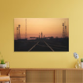 Toile La rampe de lancement Soyouz (Insitu(Salon))